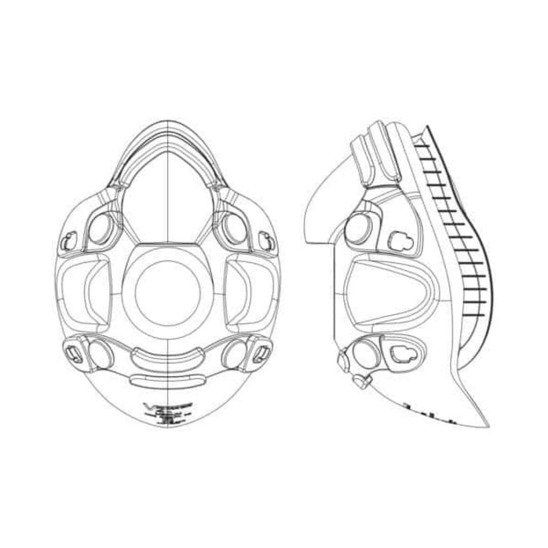 Mask and headgear - DU KAN AUKA